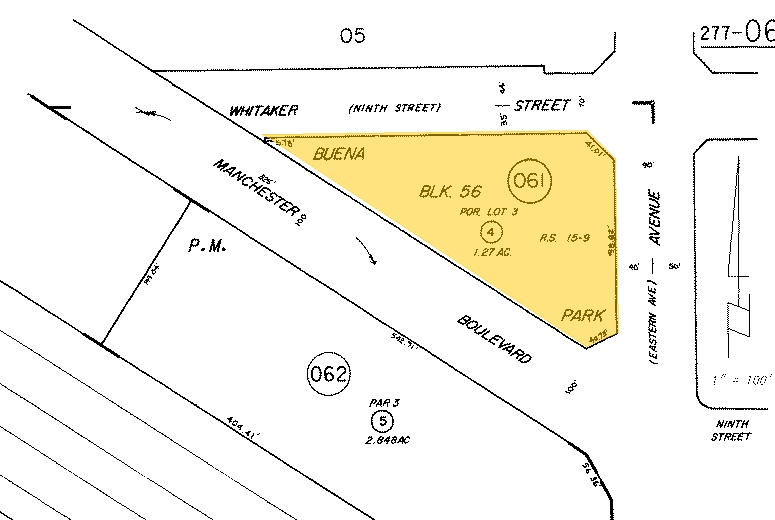 6532 Auto Center Dr, Buena Park, CA for sale Plat Map- Image 1 of 1