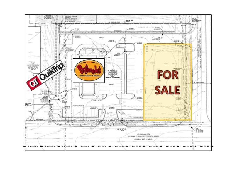 Hwy 76 & Westinghouse Rd, Pendleton, SC for sale - Building Photo - Image 1 of 3