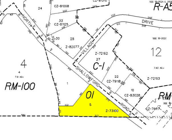 4630 N Shallowford Rd, Dunwoody, GA for lease - Plat Map - Image 2 of 16