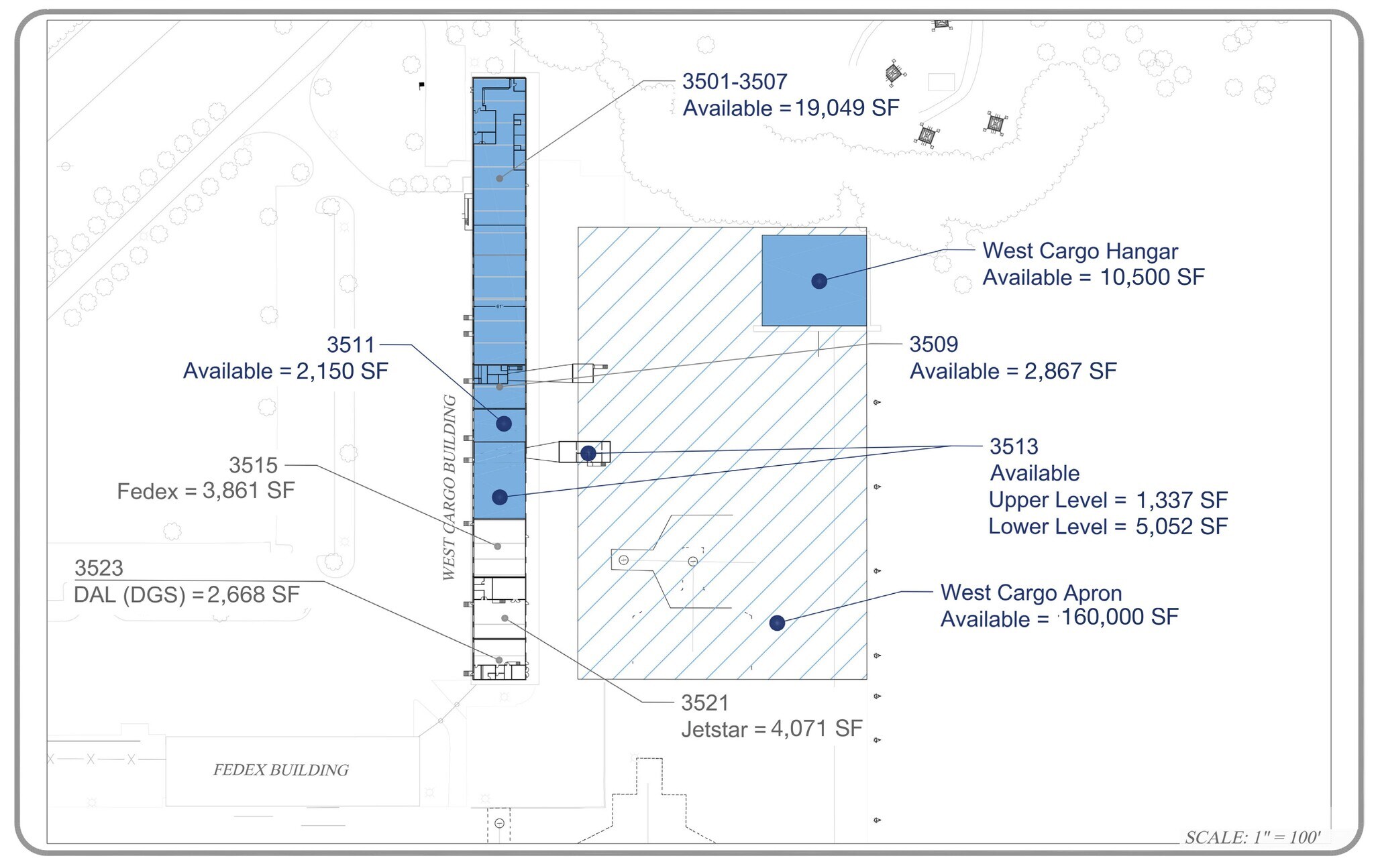 3501 Air Commerce Dr, West Columbia, SC for lease Site Plan- Image 1 of 1