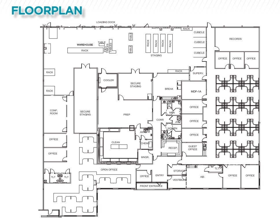 8508 Benjamin Rd, Tampa, FL for lease Floor Plan- Image 1 of 1