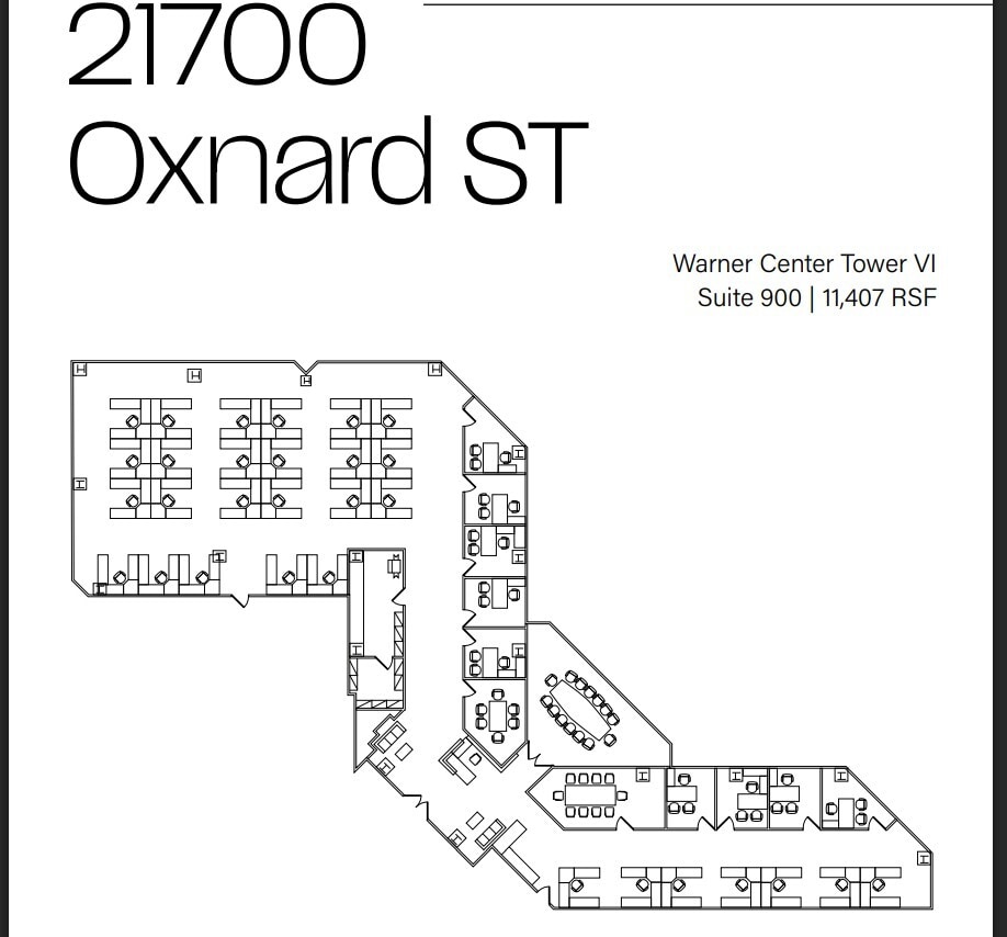 21600 Oxnard St, Woodland Hills, CA for lease Floor Plan- Image 1 of 1