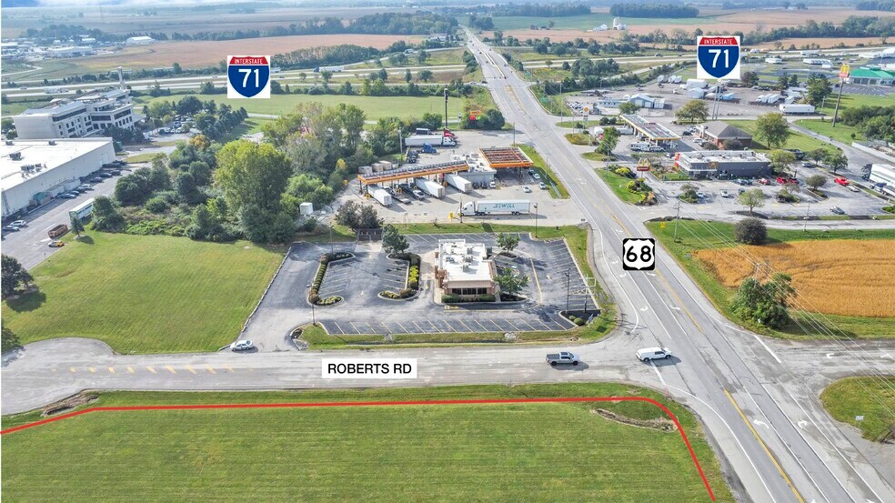 Roberts Rd, Wilmington, OH for lease - Aerial - Image 3 of 3