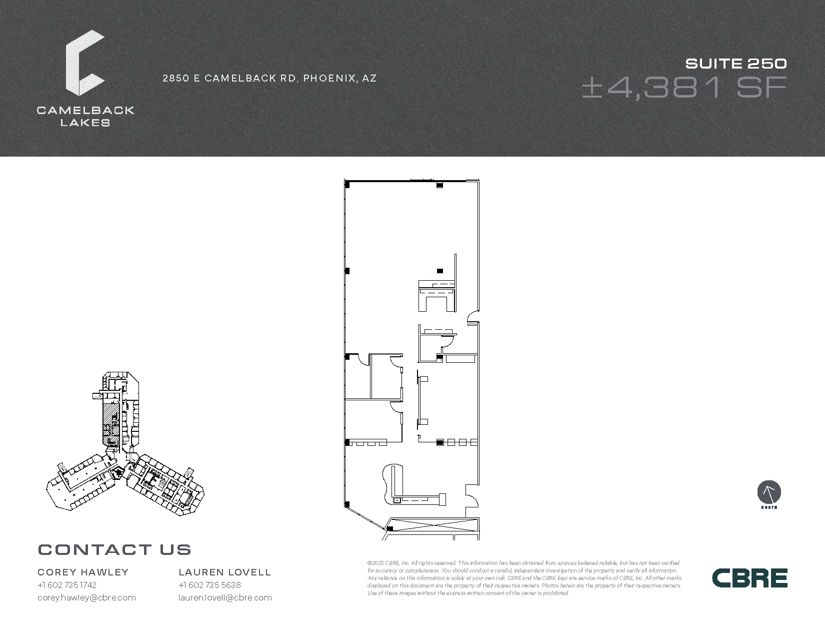 2850 E Camelback Rd, Phoenix, AZ for lease Floor Plan- Image 1 of 1