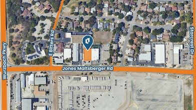 11925 Jones Maltsberger Rd, San Antonio, TX - AERIAL map view