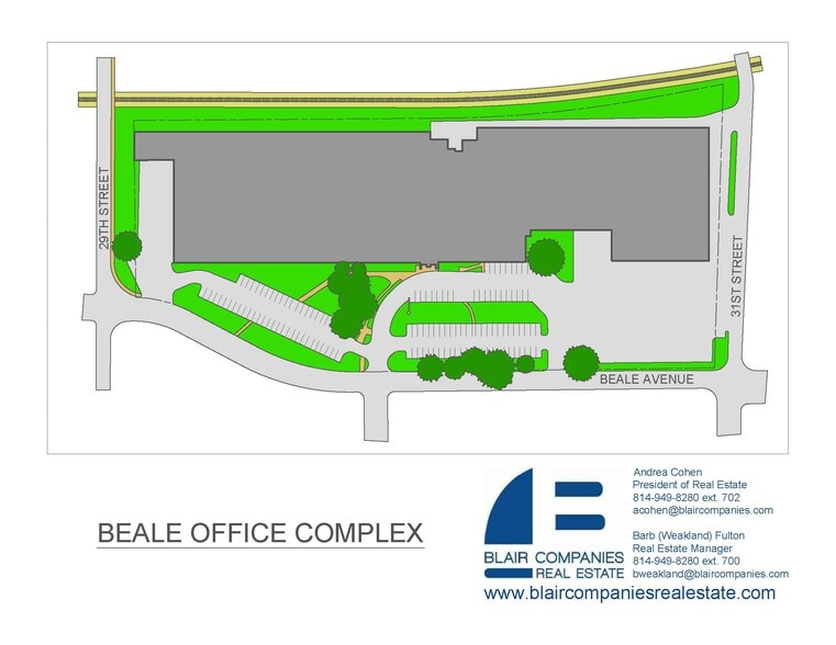 2900 Beale Ave, Altoona, PA for lease - Site Plan - Image 3 of 7