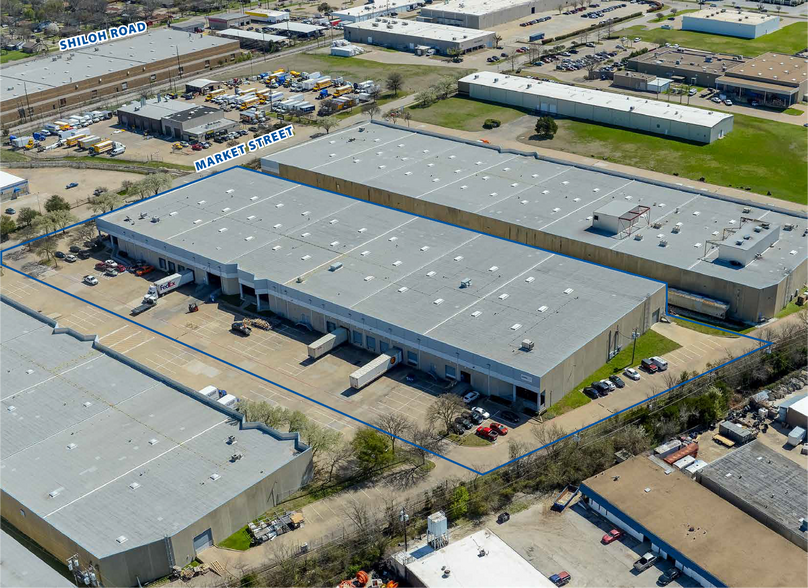 2627-2659 Market St, Garland, TX for lease - Aerial - Image 3 of 6