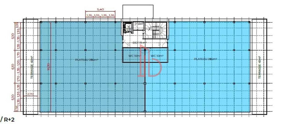 Office in Bruges for lease - Floor Plan - Image 3 of 3