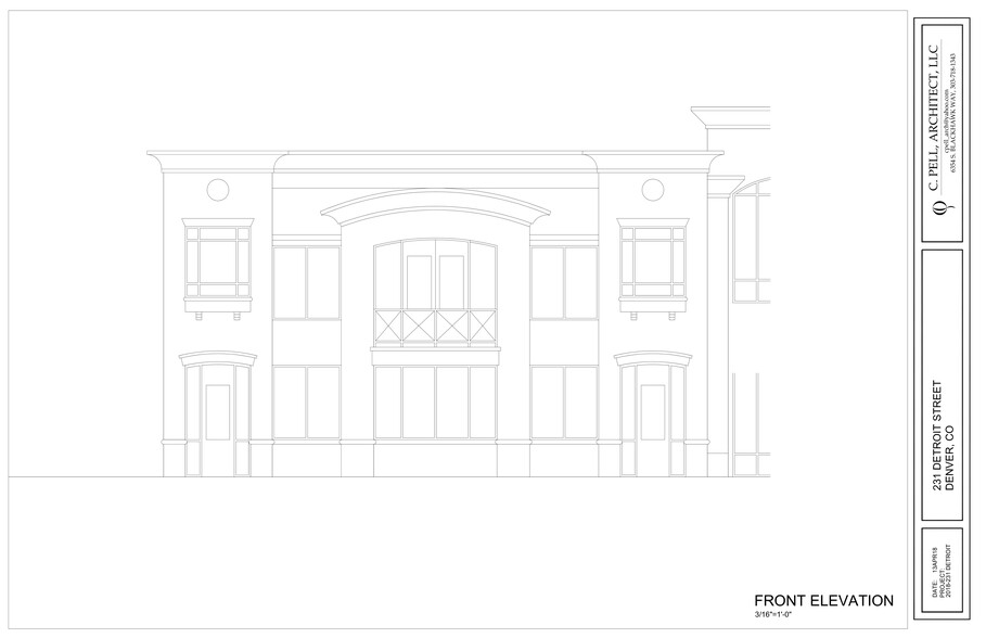 231 Detroit St, Denver, CO for lease - Site Plan - Image 2 of 2