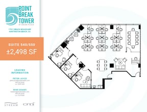 17011 Beach Blvd, Huntington Beach, CA for lease Floor Plan- Image 1 of 2