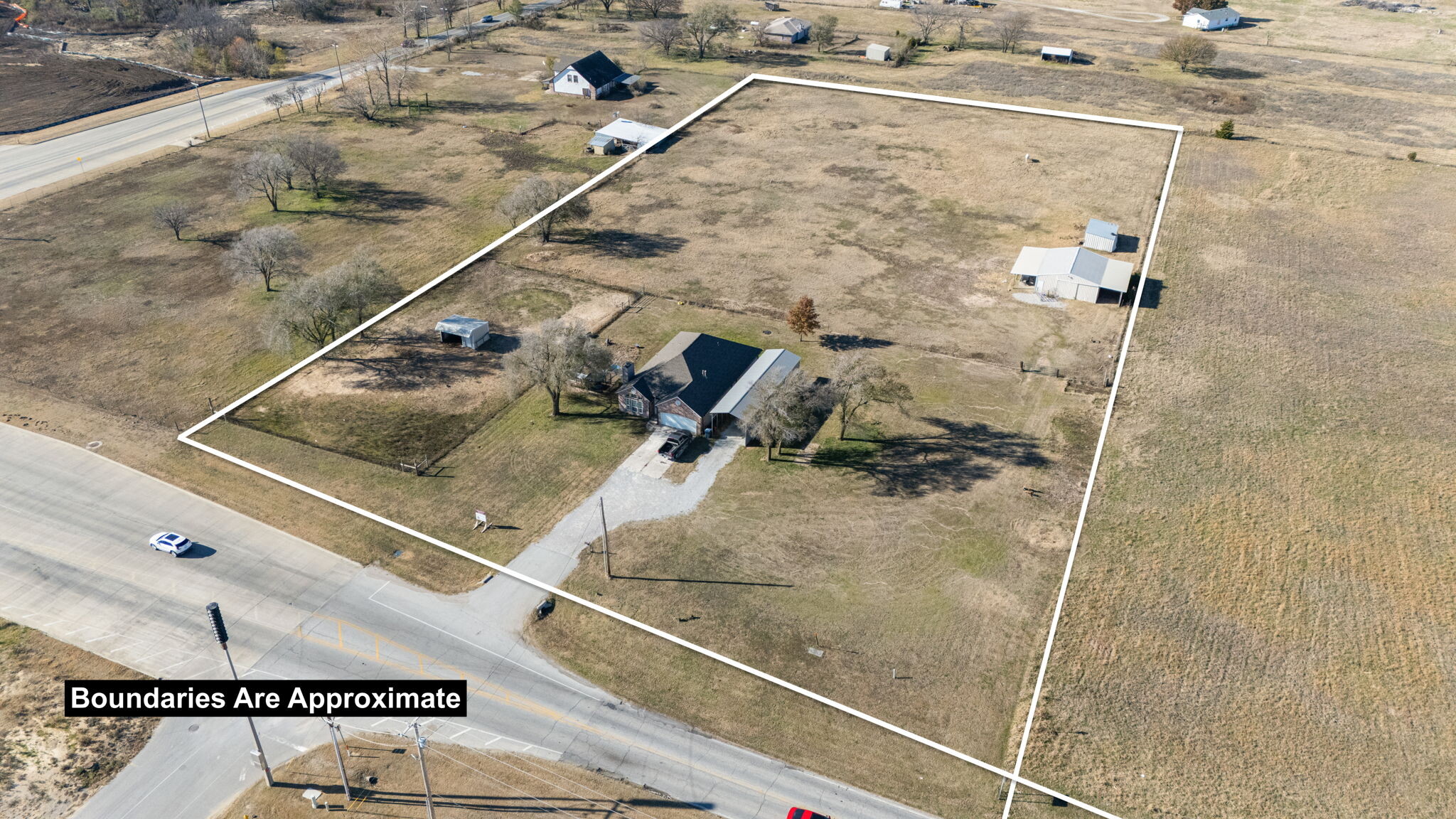 10636 N Garnett Rd, Owasso, OK for sale Aerial- Image 1 of 6