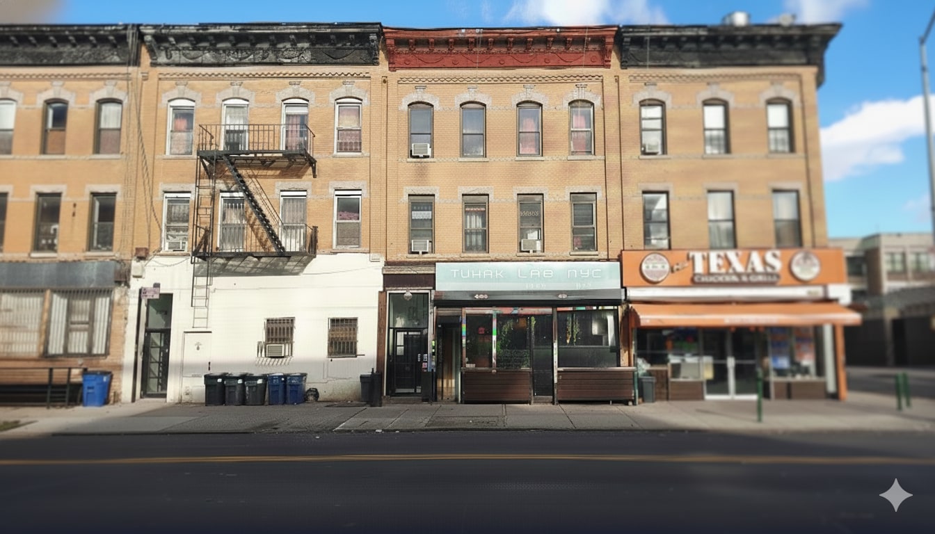 637 Wilson Ave, Brooklyn, NY for lease Aerial- Image 1 of 5