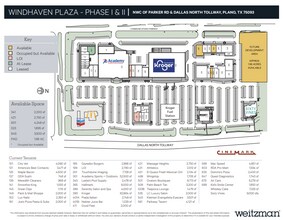 3305-3645 Dallas Pky, Plano, TX for lease Site Plan- Image 1 of 1