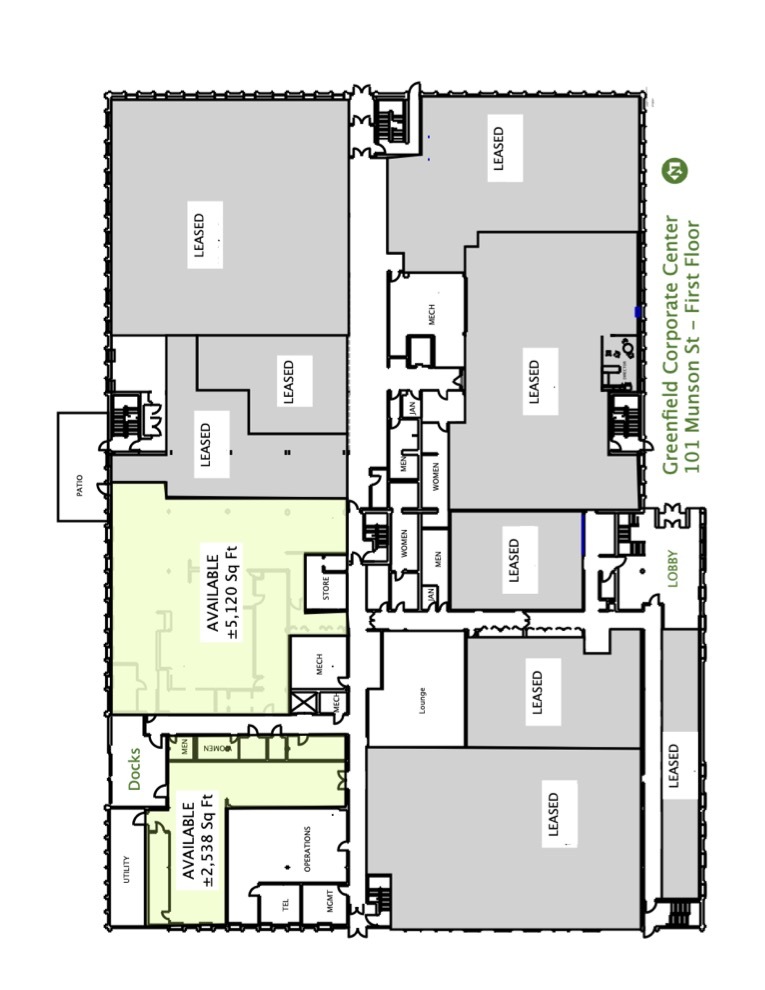 101 Munson St, Greenfield, MA for lease Floor Plan- Image 1 of 1