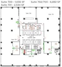 415 Yonge St, Toronto, ON for lease Floor Plan- Image 1 of 1