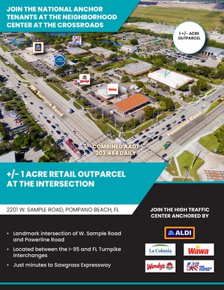 More details for 2201 W Sample Rd, Pompano Beach, FL - Land for Lease