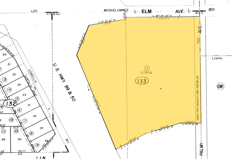 I-99 And Simmerhorn Rd, Galt, CA for lease - Plat Map - Image 2 of 9