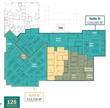 125 Shoreway Rd, San Carlos, CA for lease Floor Plan- Image 1 of 1