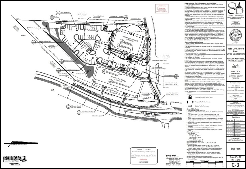 4285 Jim Moore Rd, Dacula, GA for sale - Site Plan - Image 1 of 1