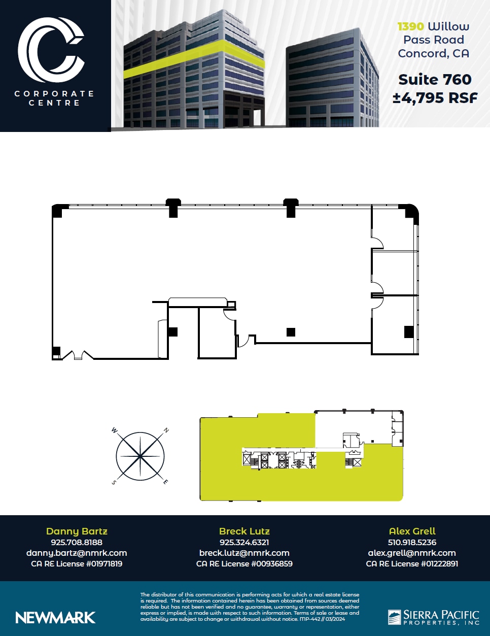 1390 Willow Pass Rd, Concord, CA for lease Floor Plan- Image 1 of 1