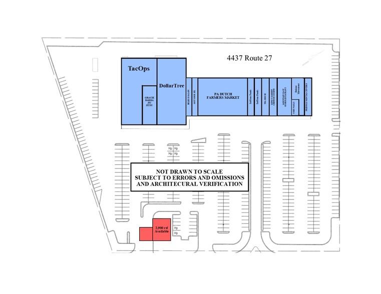 4437 Route 27, Princeton, NJ for lease - Site Plan - Image 3 of 9