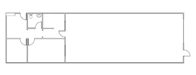 3021 S Valley View Blvd, Las Vegas, NV for lease Floor Plan- Image 1 of 1
