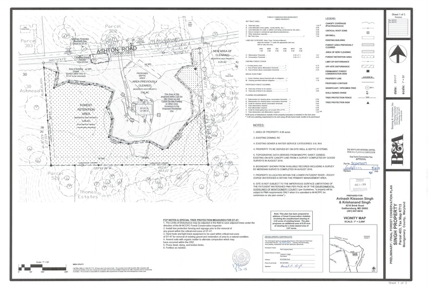 1625 Ashton Rd, Ashton, MD for sale - Plat Map - Image 2 of 26