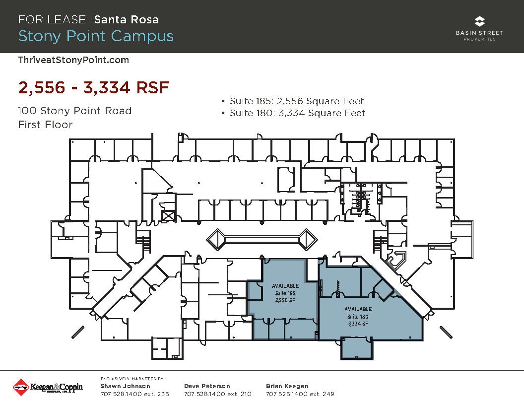 100 Stony Point Rd, Santa Rosa, CA for lease Floor Plan- Image 1 of 1