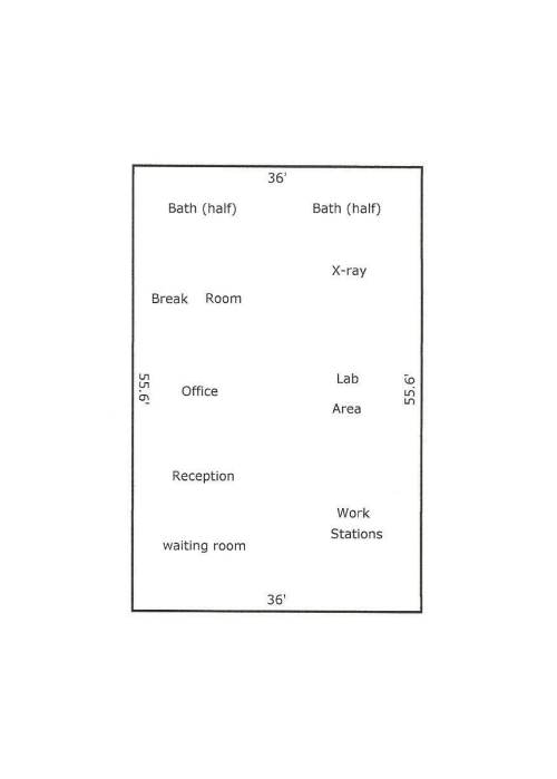 1003 W Judge Perez Dr, Chalmette, LA for lease Floor Plan- Image 1 of 1