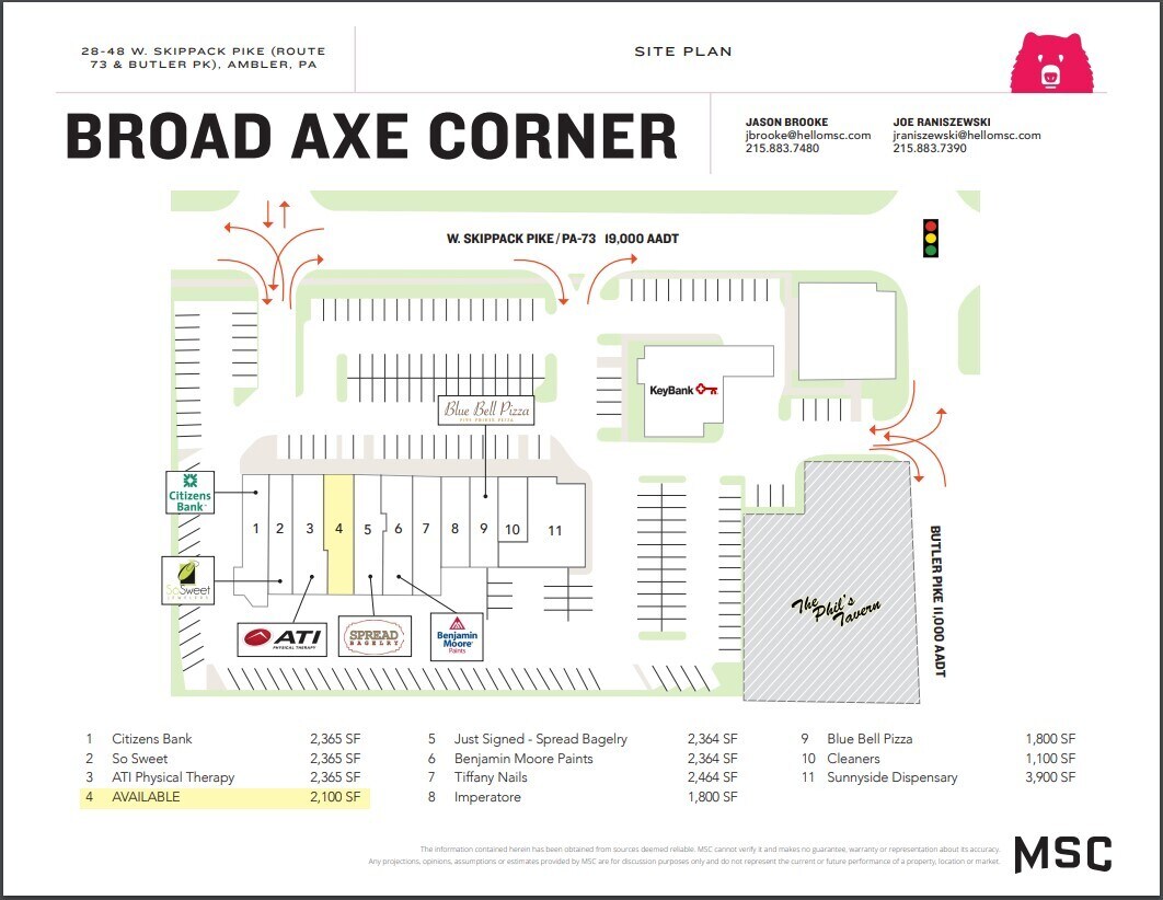 40 Skippack Pike, Broad Axe, PA 19002 Broad Axe Corner