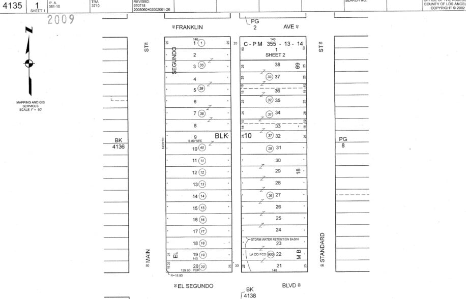 131 Standard St, El Segundo, CA for sale - Plat Map - Image 3 of 3