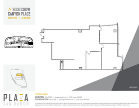 2010 Crow Canyon Pl, San Ramon, CA for lease Floor Plan- Image 1 of 1