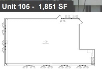 1190 S Bascom Ave, San Jose, CA for lease Floor Plan- Image 1 of 1