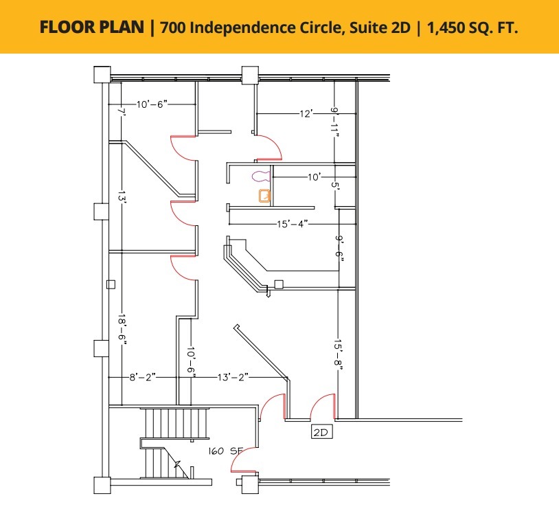 700 Independence Cir, Virginia Beach, VA for lease Floor Plan- Image 1 of 1