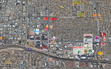 2920 Carlisle Blvd NE, Albuquerque, NM - aerial  map view