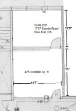 1717 Swede Rd, Blue Bell, PA for lease Floor Plan- Image 1 of 1