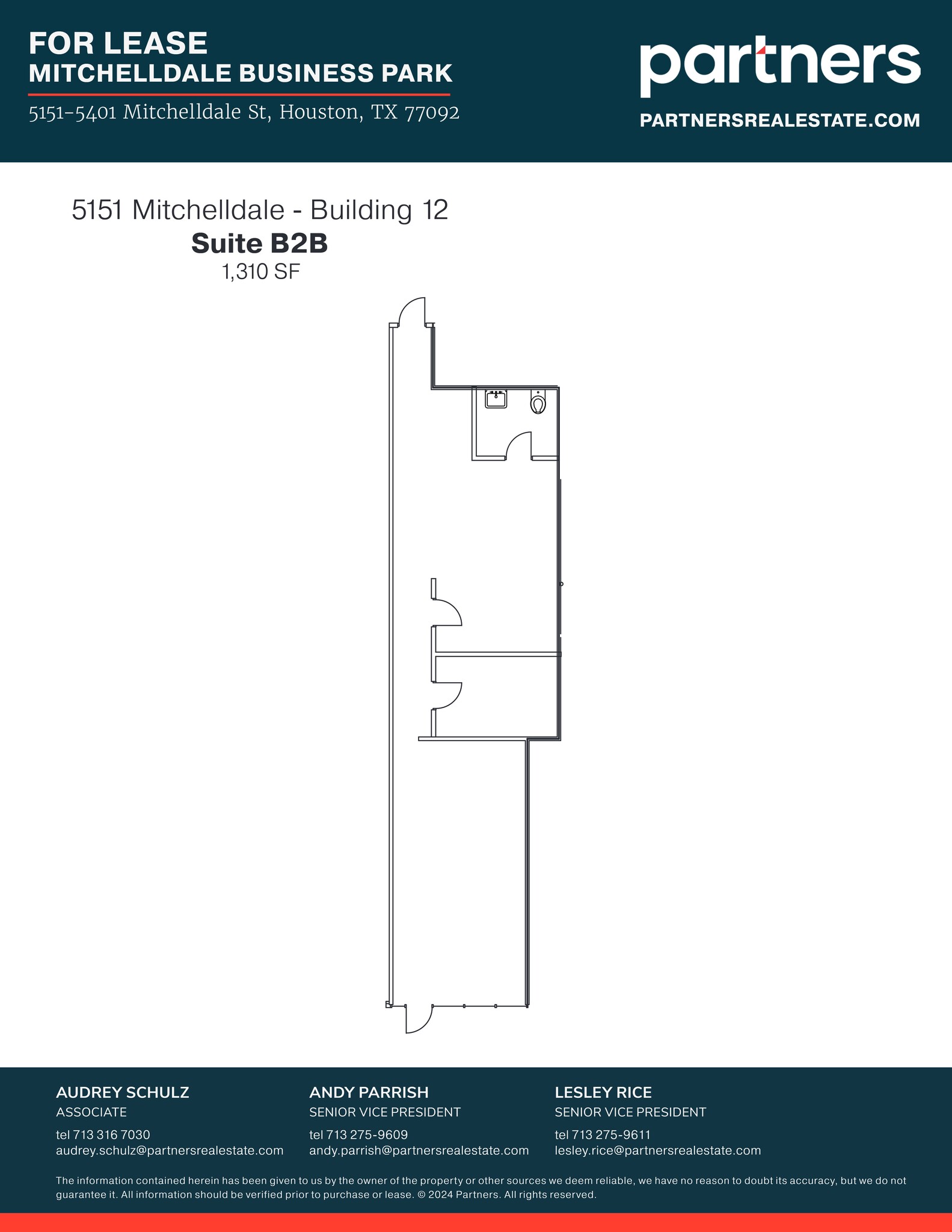 5151 Mitchelldale St, Houston, TX for lease Site Plan- Image 1 of 1