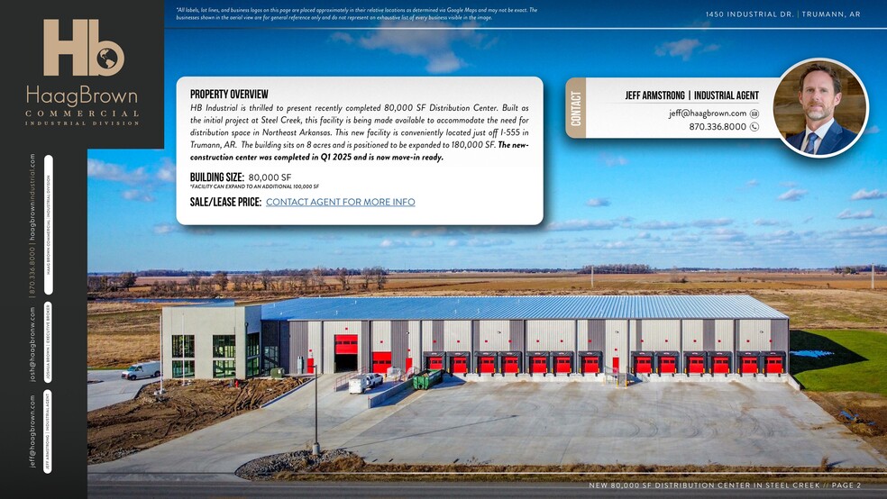 1450 Industrial Dr, Trumann, AR for lease - Other - Image 2 of 13