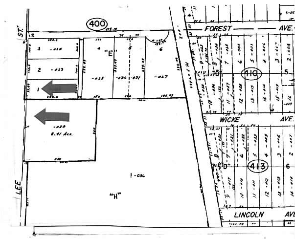 1467-1485 Lee St, Des Plaines, IL for sale Plat Map- Image 1 of 1