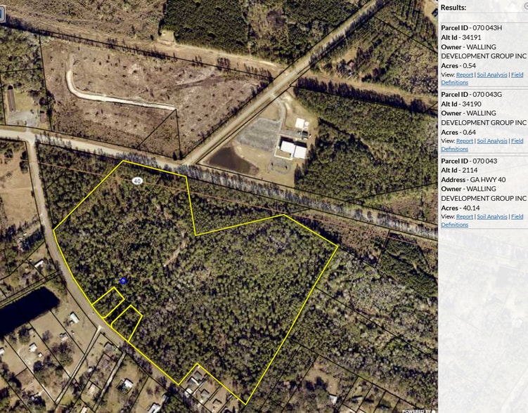 0 GA 40 hwy, Kingsland, GA for sale - Primary Photo - Image 1 of 2