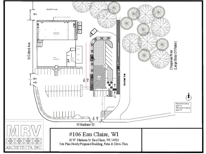 10 W Madison St, Eau Claire, WI for lease - Site Plan - Image 3 of 3