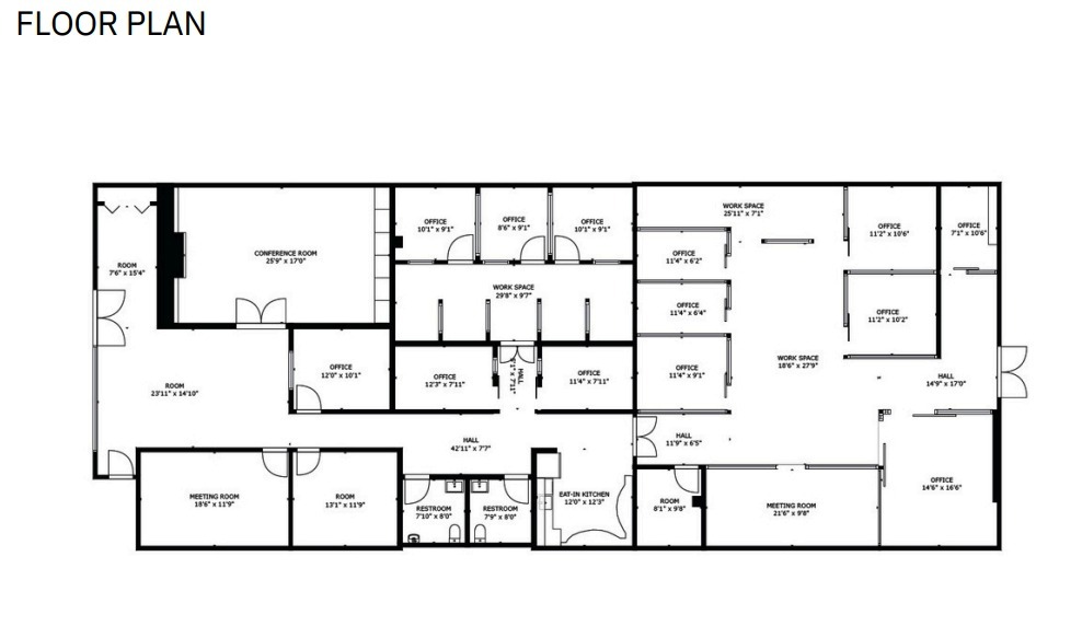 1946-1954 W Isaac Newton Sq, Reston, VA for lease Floor Plan- Image 1 of 1