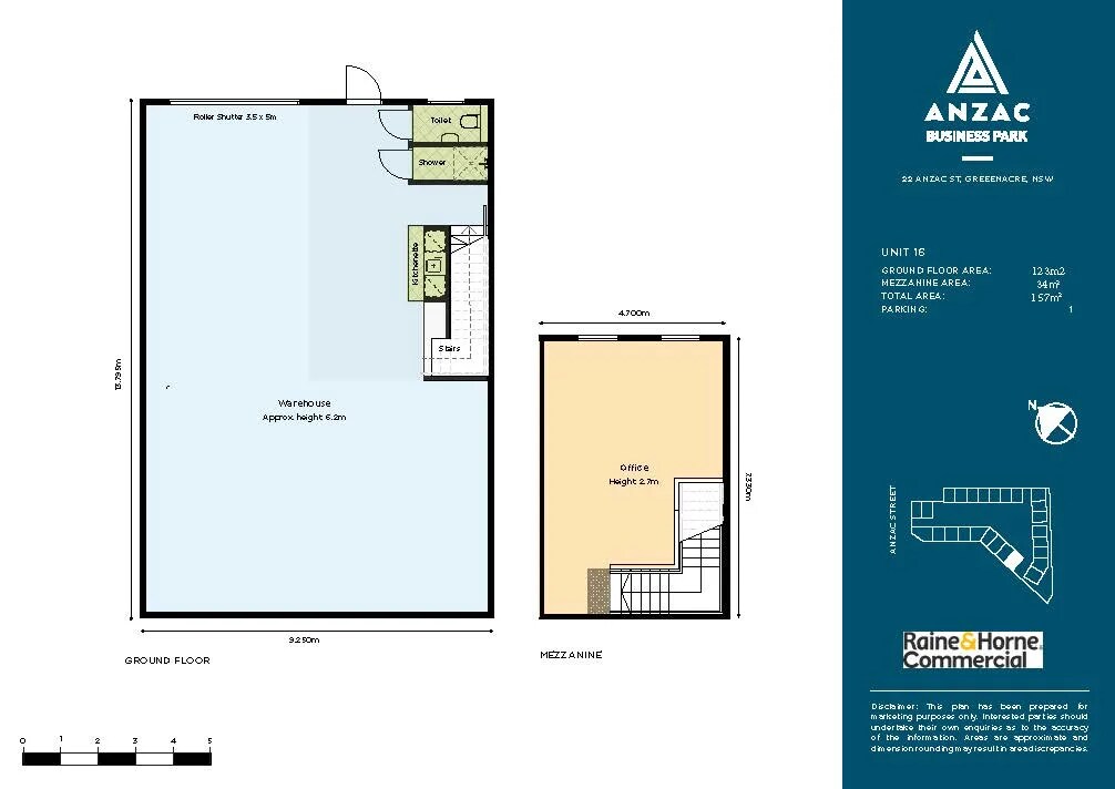 22 Anzac St, Greenacre, NSW 2190 - Unit 16 - - Floor Plan - Image 2 of 3
