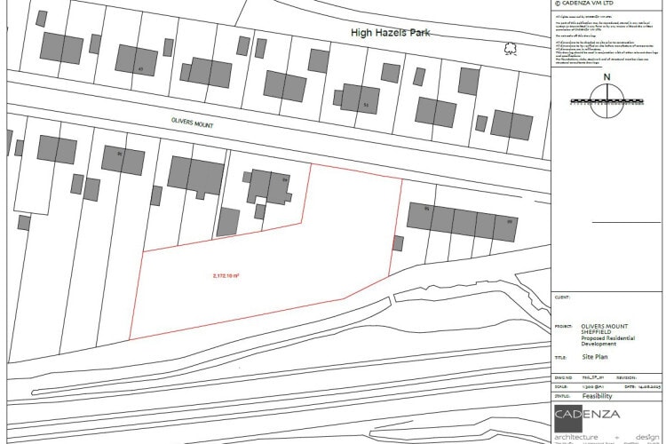 Olivers Mount, Sheffield for sale Plat Map- Image 1 of 1