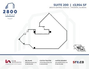 2800 N Central Ave, Phoenix, AZ for lease Floor Plan- Image 1 of 1