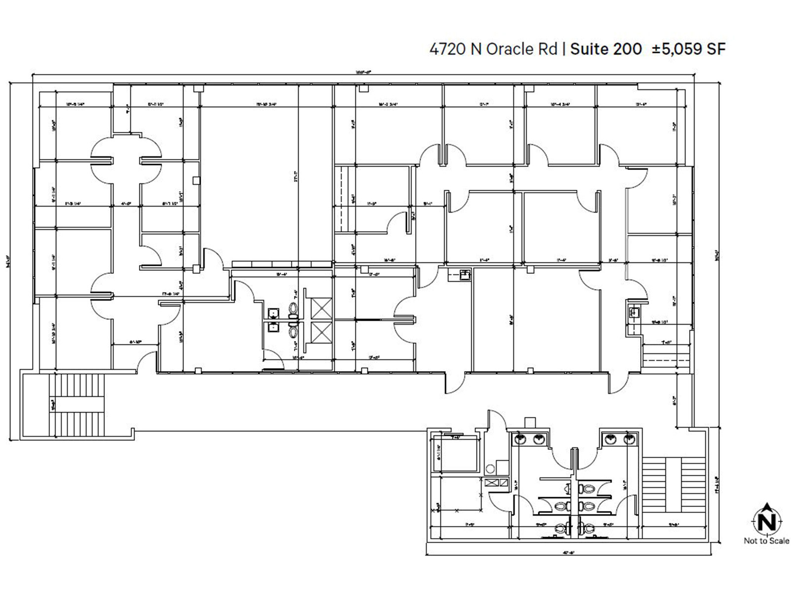 4720 N Oracle Rd, Tucson, AZ for lease Floor Plan- Image 1 of 1