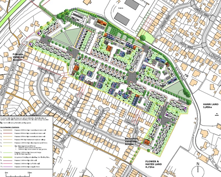 Nightingale Way, Radstock for sale - Site Plan - Image 2 of 2