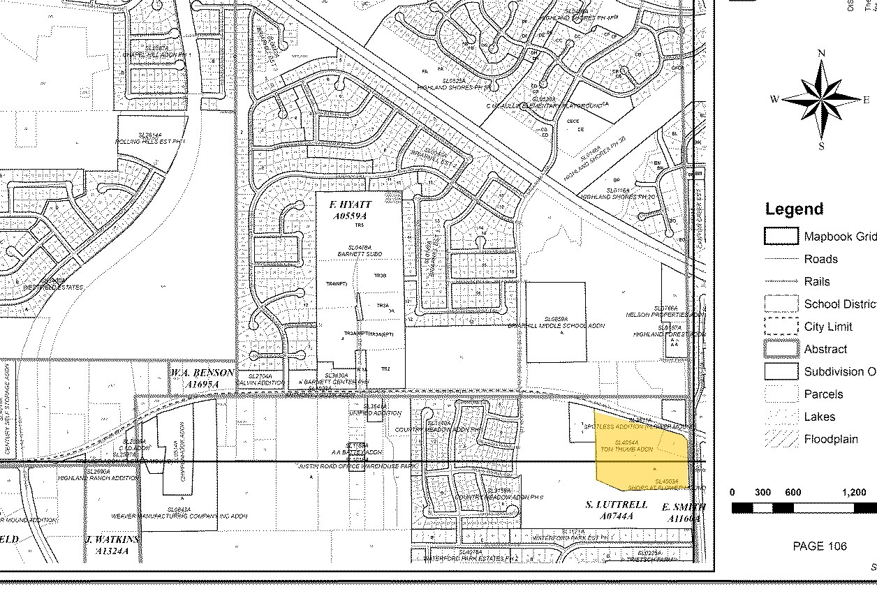 2301-2321 Justin Rd, Flower Mound, TX for sale Plat Map- Image 1 of 1