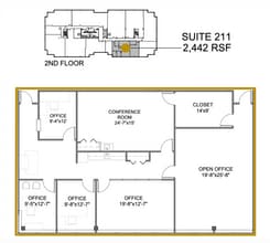 150 Riverside Pky, Fredericksburg, VA for lease Floor Plan- Image 1 of 1