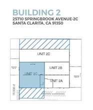 25545-25710 Springbrook Ave, Santa Clarita, CA for lease Floor Plan- Image 2 of 3